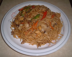 thail&auml;ndisches Nudelgericht